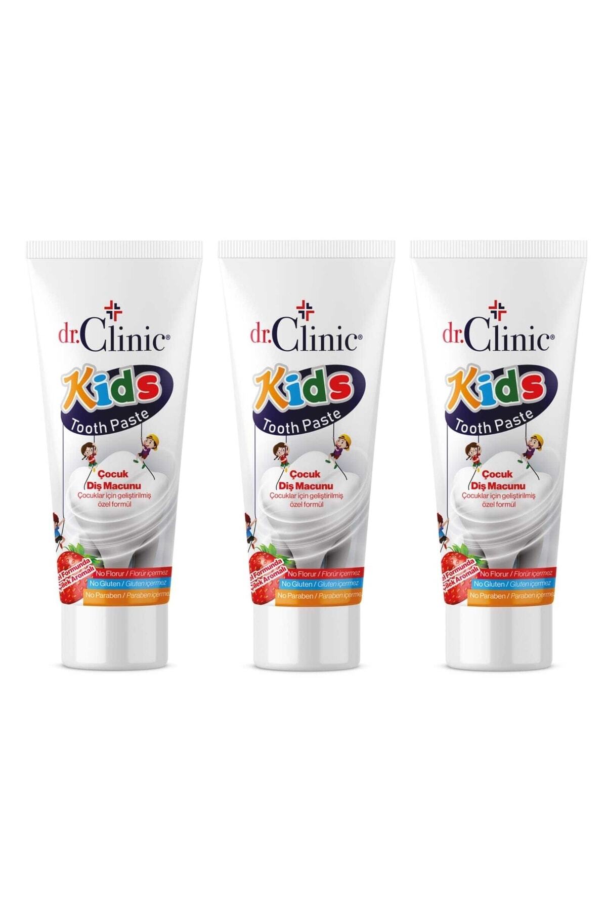Dr. Clinic Çocuk Diş Macunu 75 Ml / 120 Gr X 3 Adet