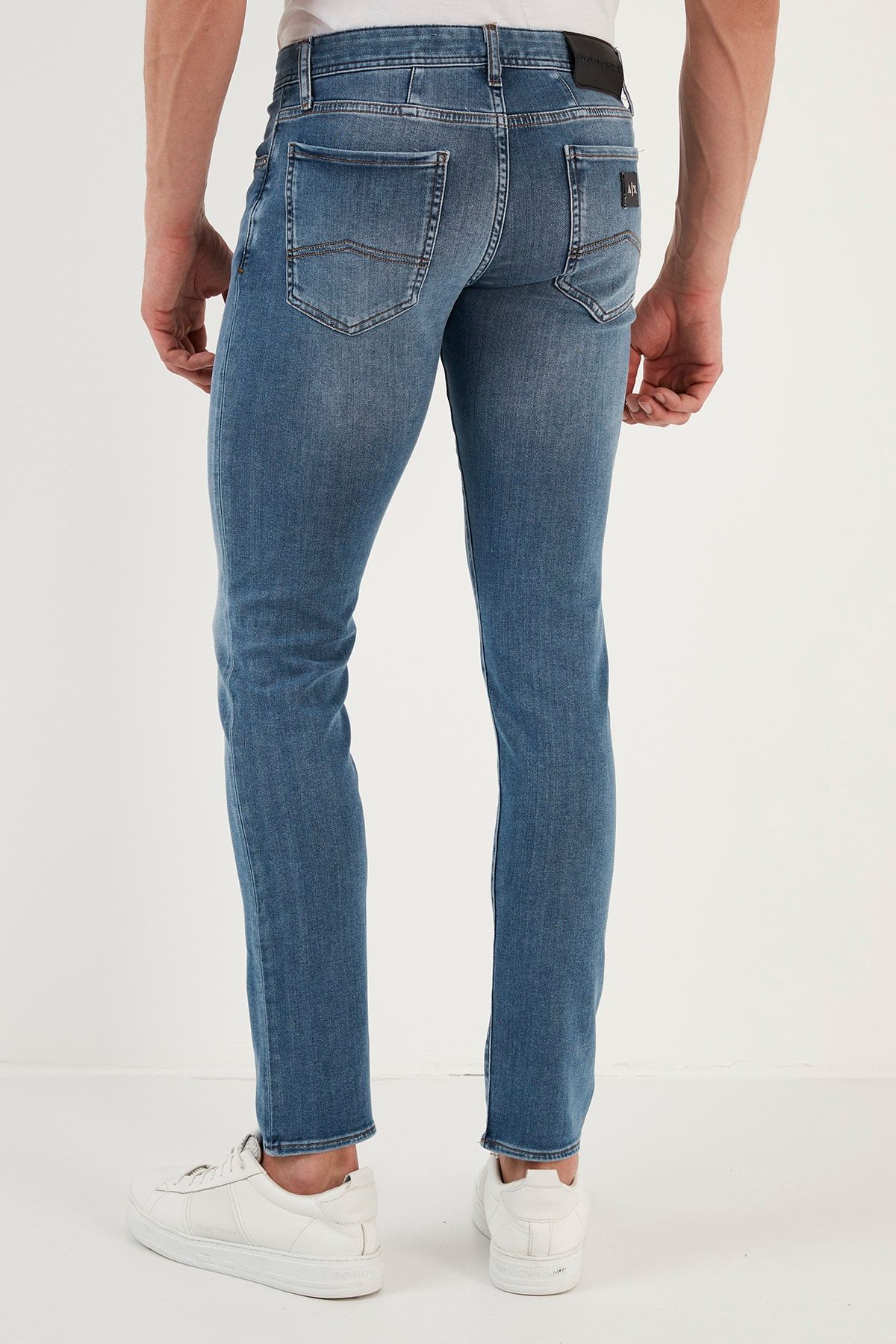 Armani Exchange J14 Cotton Normal Waist Skinny Fit Jeans Men s