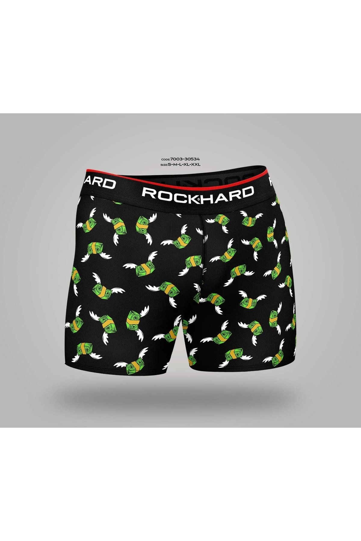 rockhard Koza Men's Colorful Rock Hard Patterned Boxers (1 PC