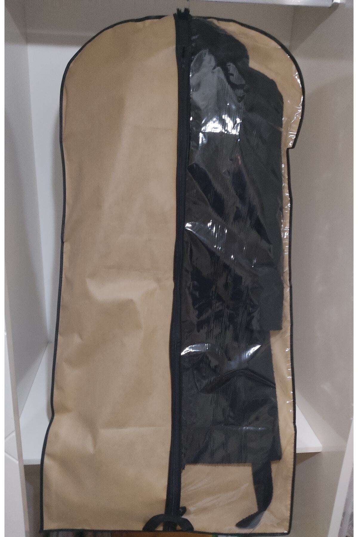 Tunik Koruyucu Kılıf , Tunik Taşıma Kılıfı, 64*130 Cm, Bej renk
