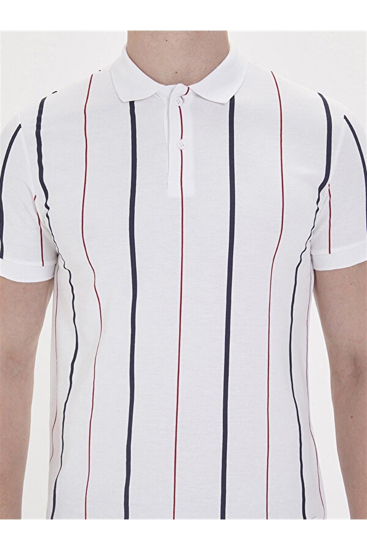 LF 2020238 WHITE/RED M T-Shirt