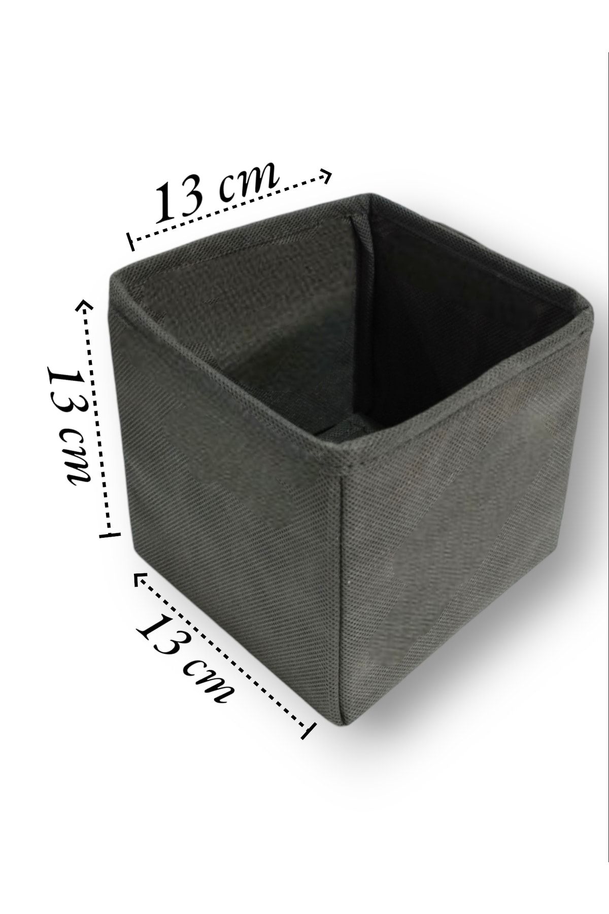 Balkan Room-Anthracite 3-Piece Drawer Organizer Set - Multi-Purpose Cabinet Box Set 3