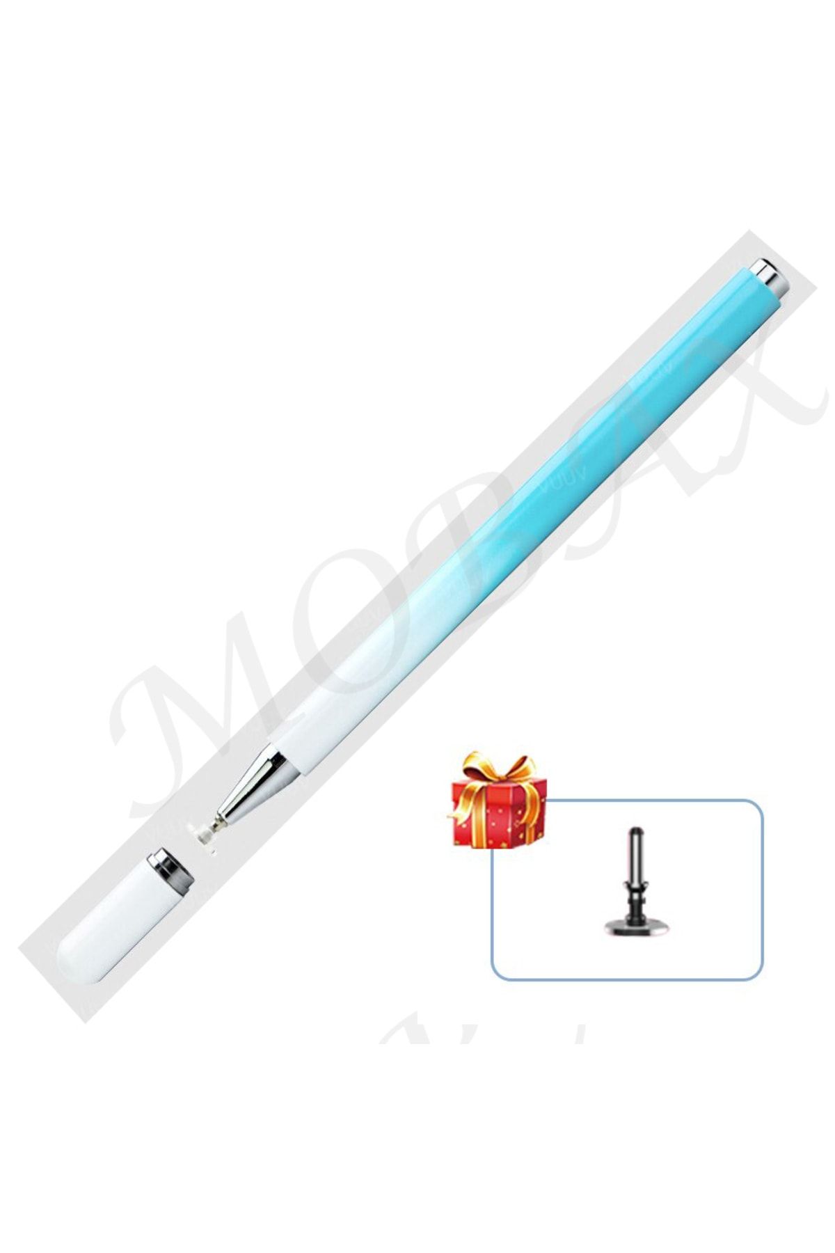UnDePlus-Touch Tablet Phone Pen +1 Spare Tip Color Transition Passive Stylus Computer Pen 2