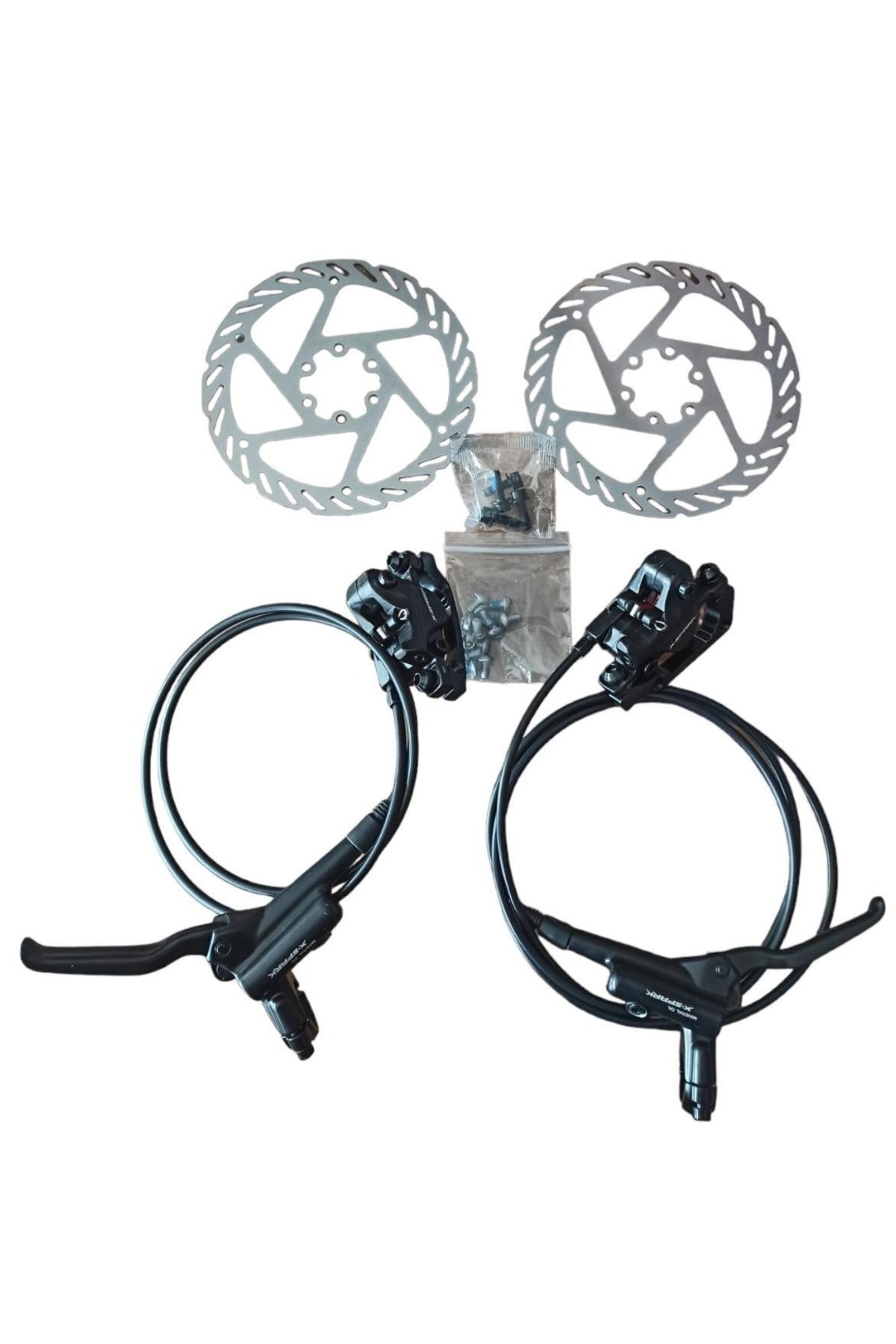 APOLLO MOTO&BİKE X-spark Hidrolik Disk Fren Seti Komple - Fiyatı