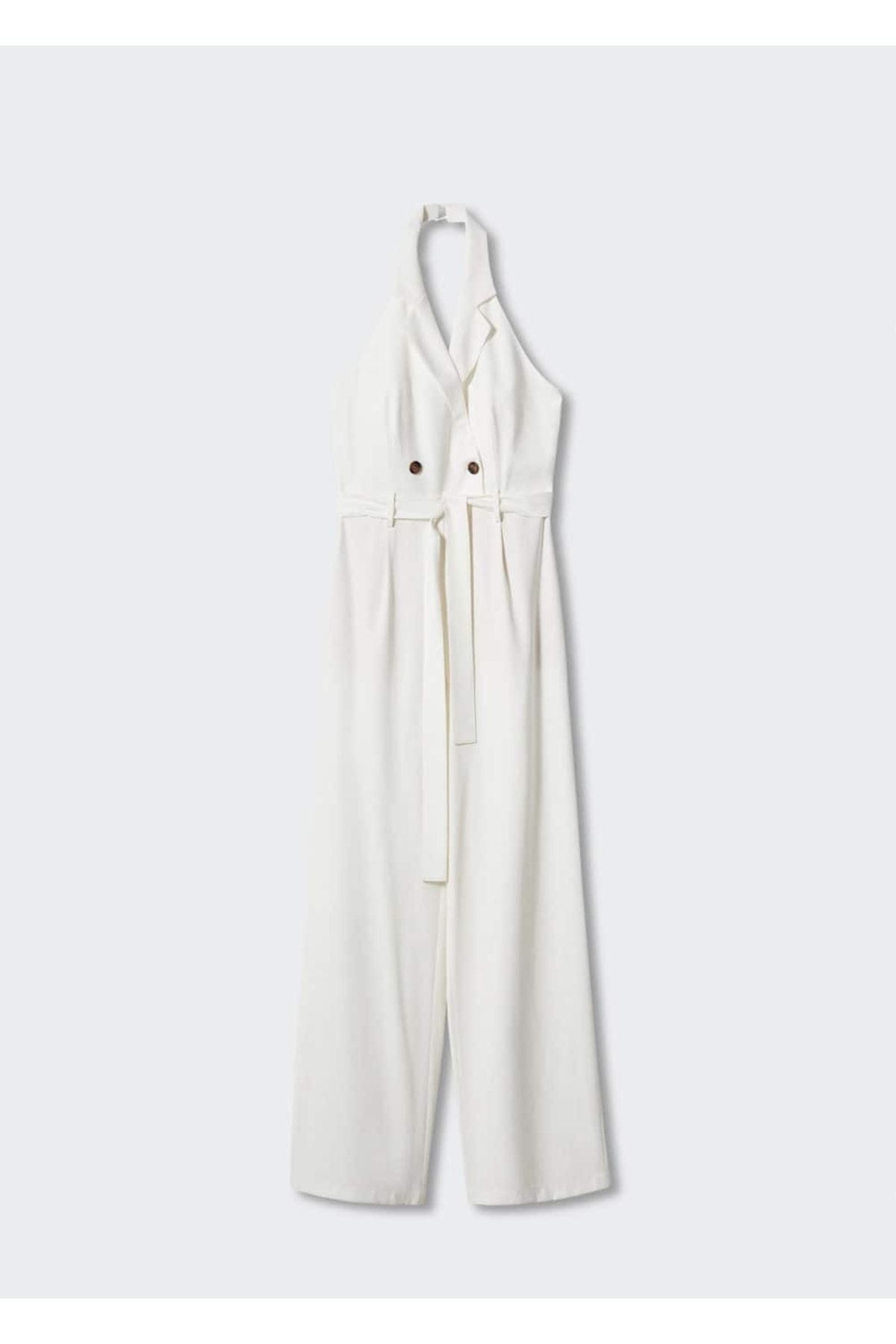 Mango jumpsuit white on sale