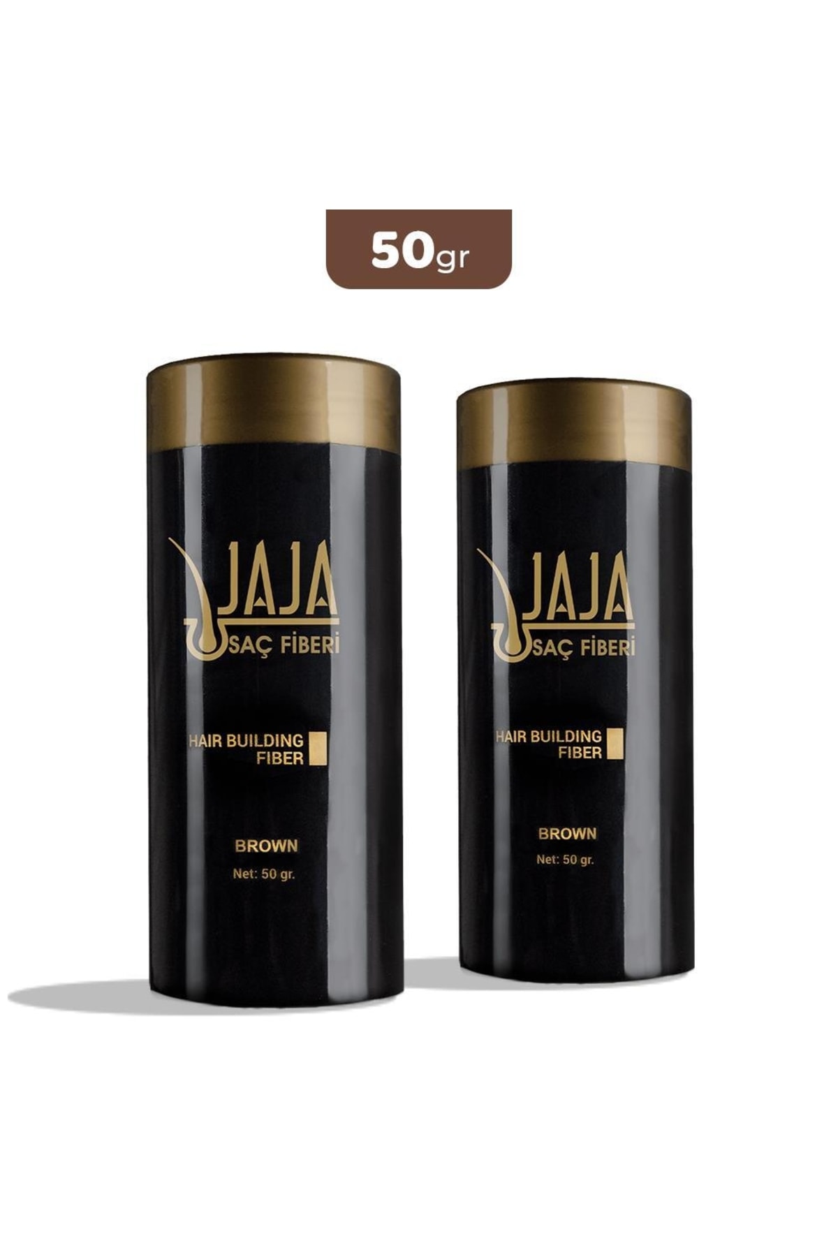 Saç Fiberi Brown 50 Gr X 2