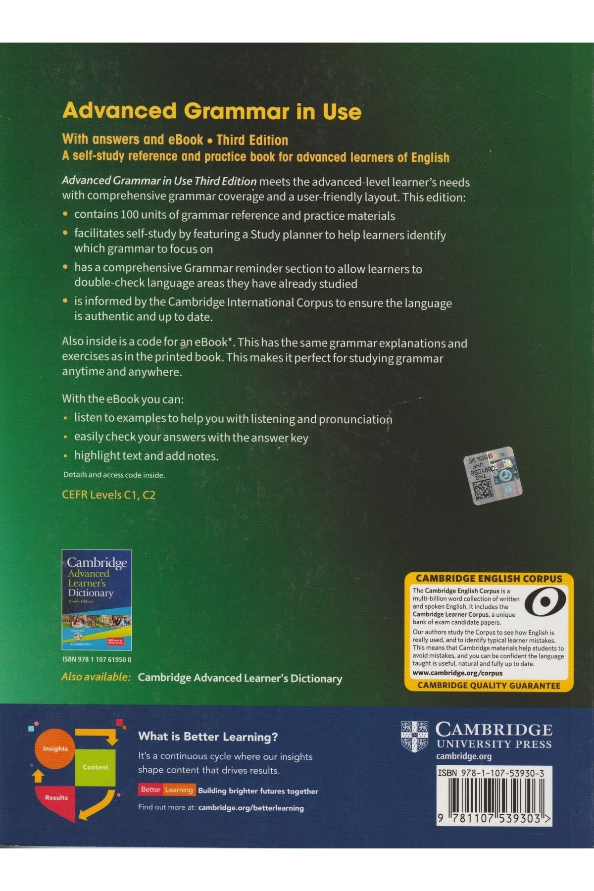 Cambridge University Press-Advanced Grammar In Use Book With Answers And Interactive Ebook 3