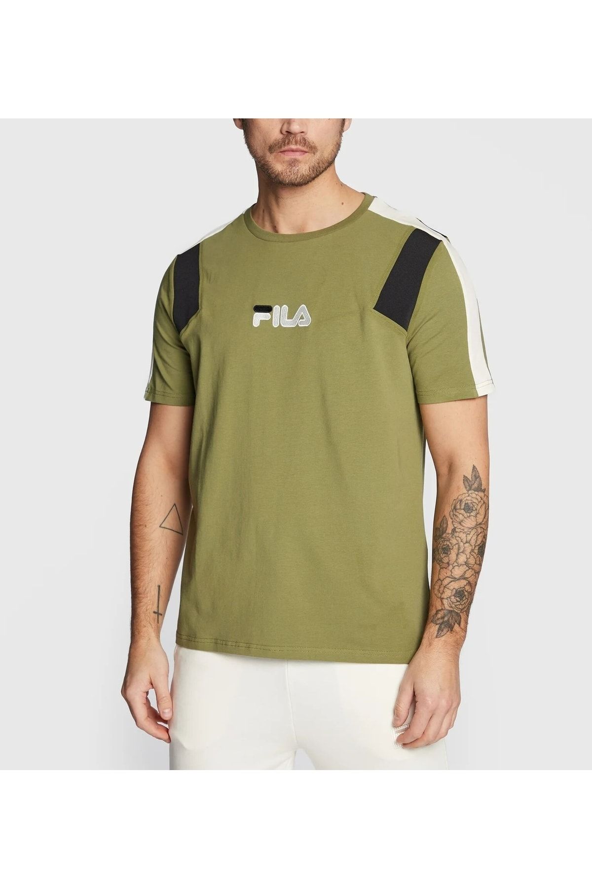 Green fila t shirt new arrivals
