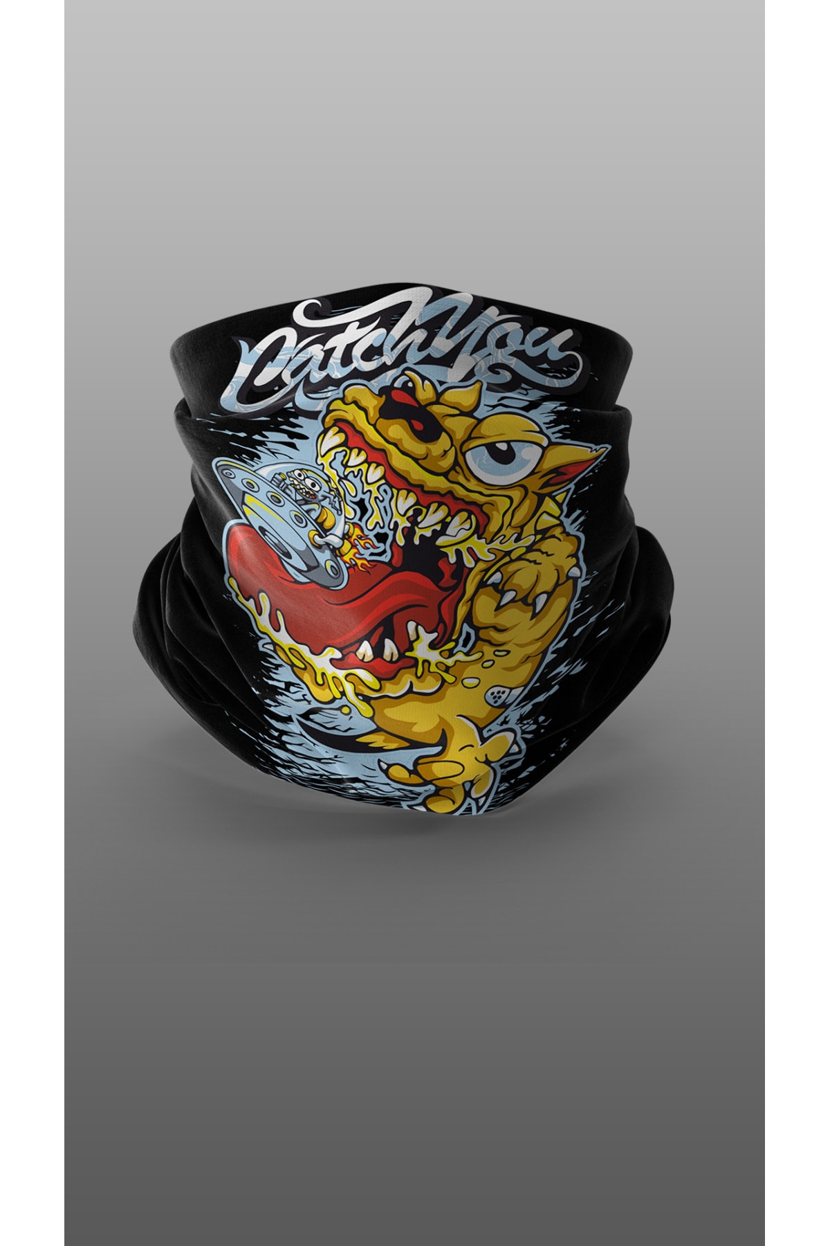 Yeles Catch You Motorcu Buff Maske Outdoor Boyunluk Unisex Bandana