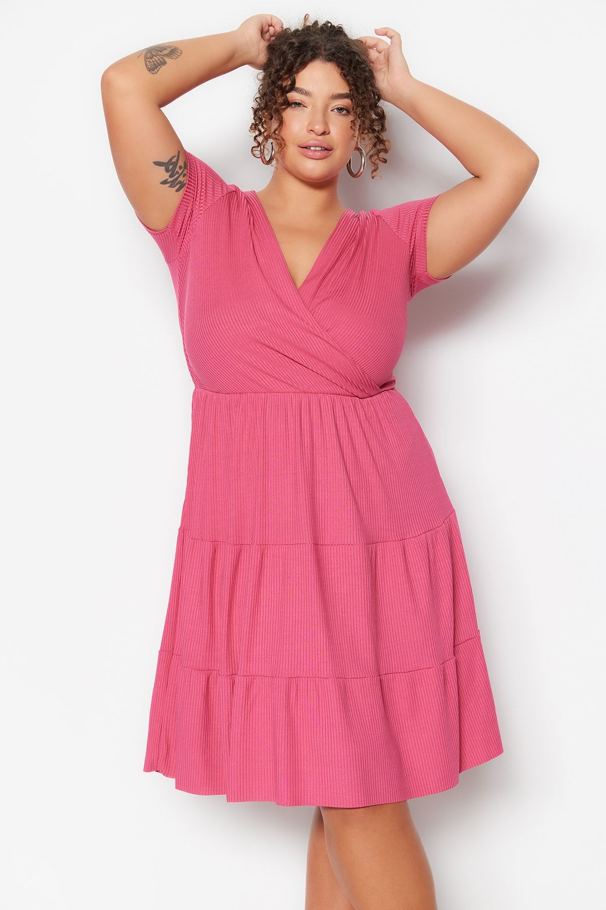 Old rose dress for ninang outlet