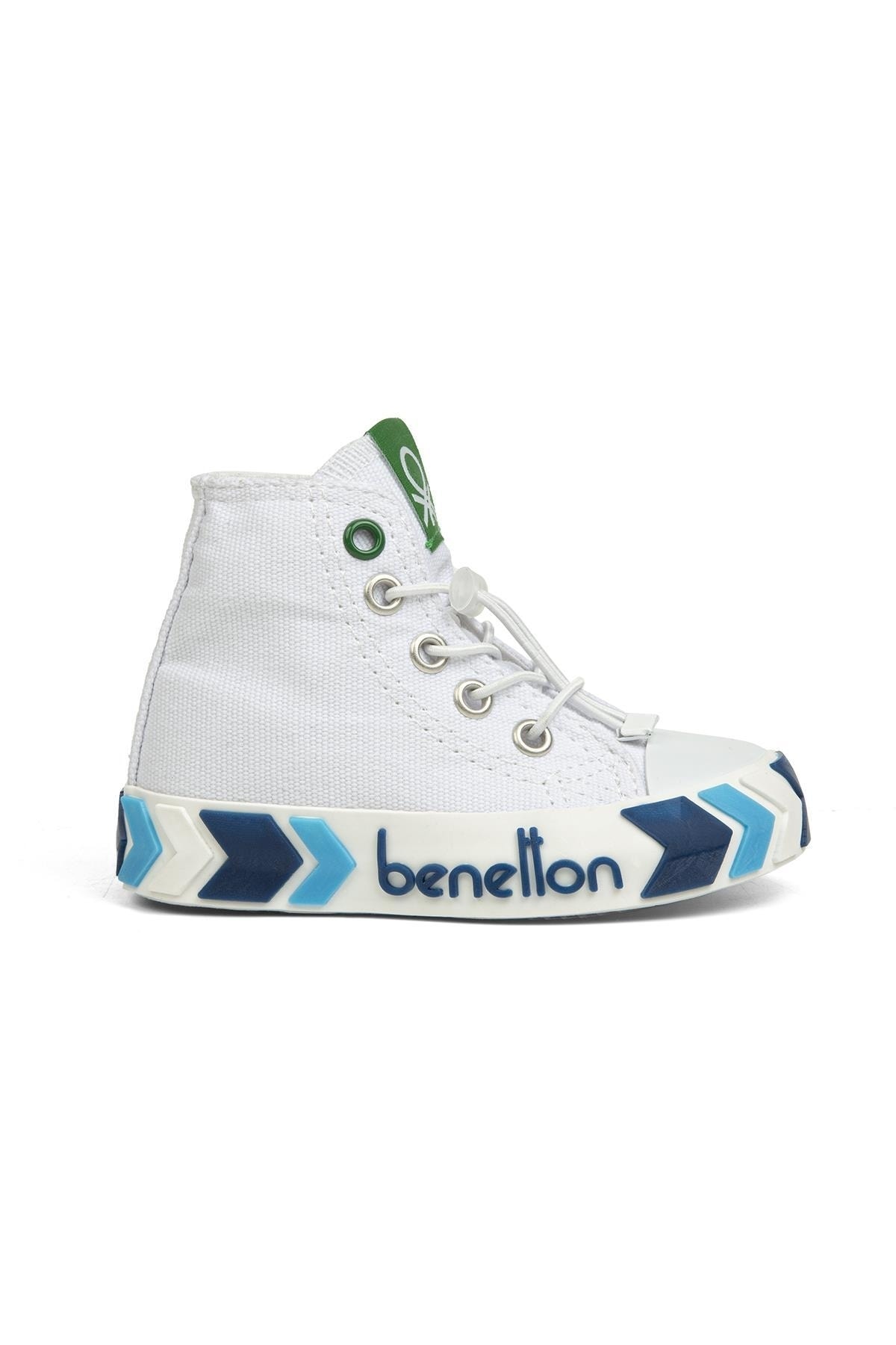 ® | Bn-30646 - 3394 آبی سرمه ای سفید - کفش بچه گانه Benetton اورجینال - تصویر 1