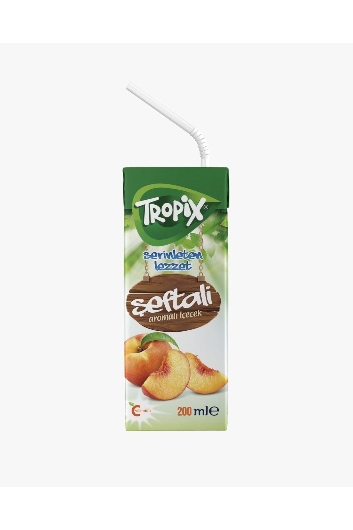tropix tropix Meyve Suyu Şeftali 200ml X 27 Adet