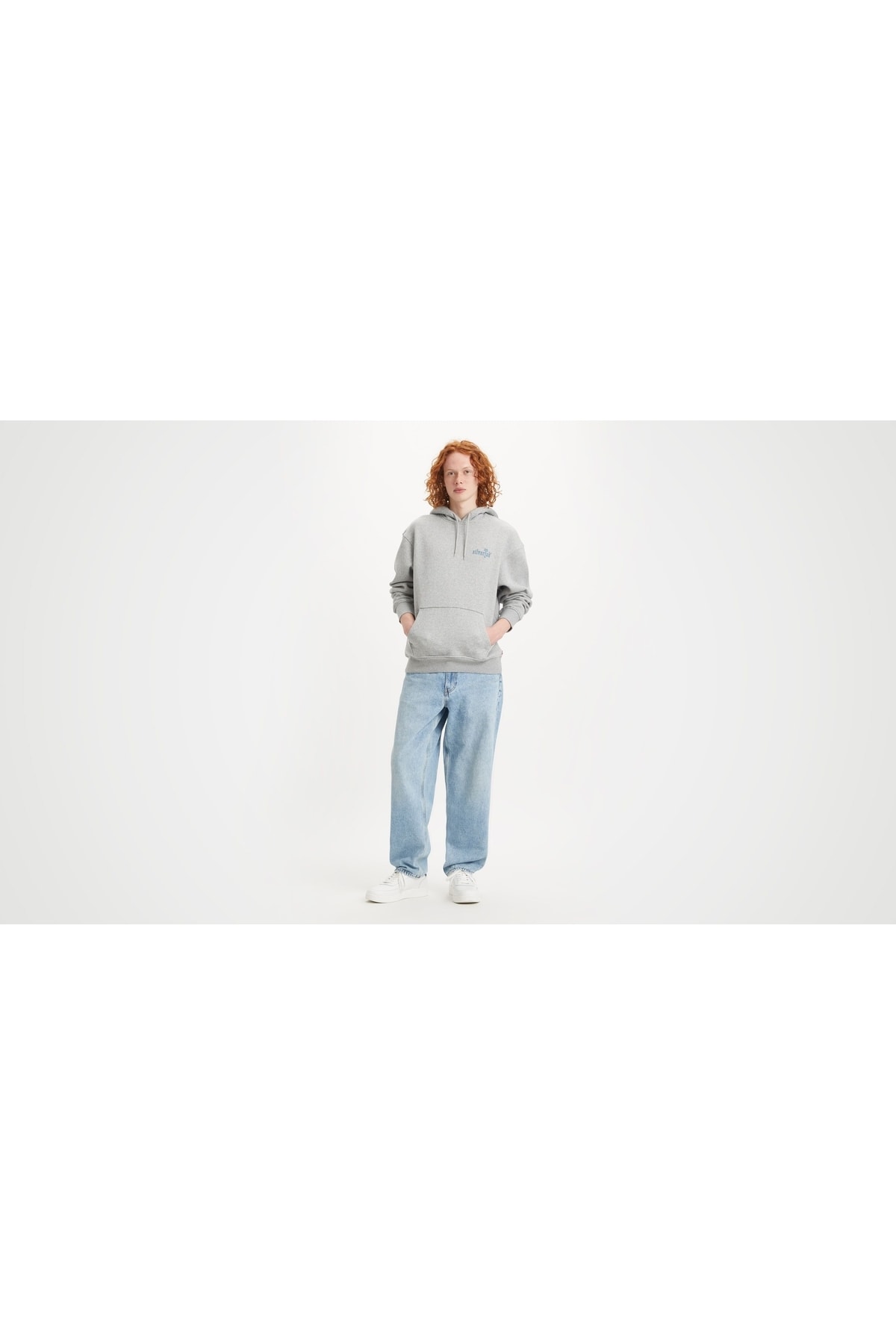 سویشرت لیوایز مردانه پشمی خاکستری  راسته Relaxed/ریلکس    Relaxed/ریلکس کژوال/روزمره | Levi's 3847901380 PK - تصویر 6