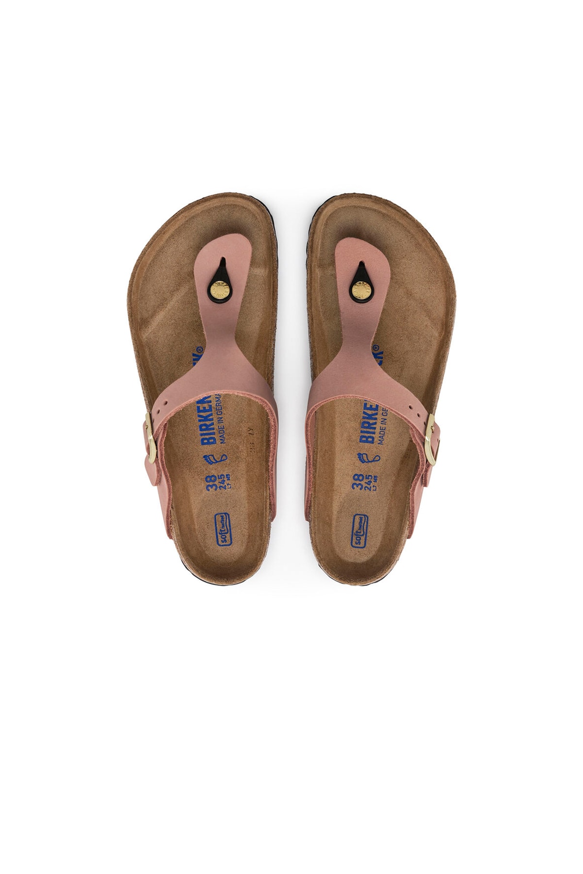 دمپایی بیرکن استاک زنانه اوا سبز  راسته      کژوال/روزمره | Birkenstock 1024024 DE - تصویر 6