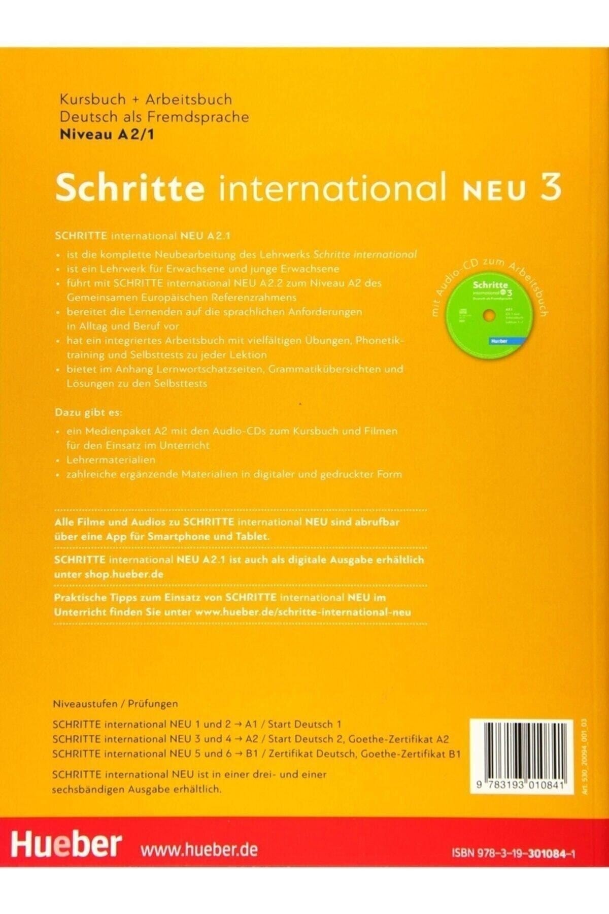 Hueber Yayınları Schritte International Neu A2.1+a2.2(kurs Und