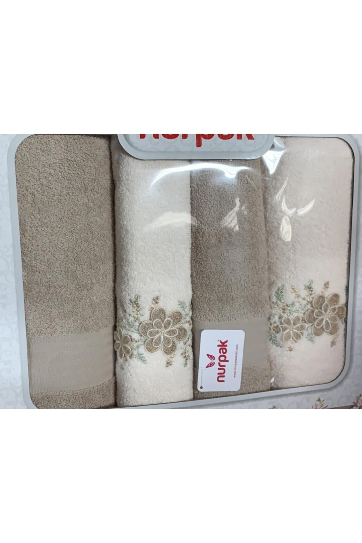 حوله  قهوه ای نورپاکNurpak | dsfm-8951225 اورجینال - تصویر 2