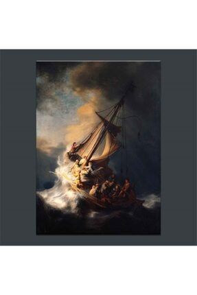 Rembrandt - The Storm On The Sea Of Galilee Kanvas Tablo ÜR-036