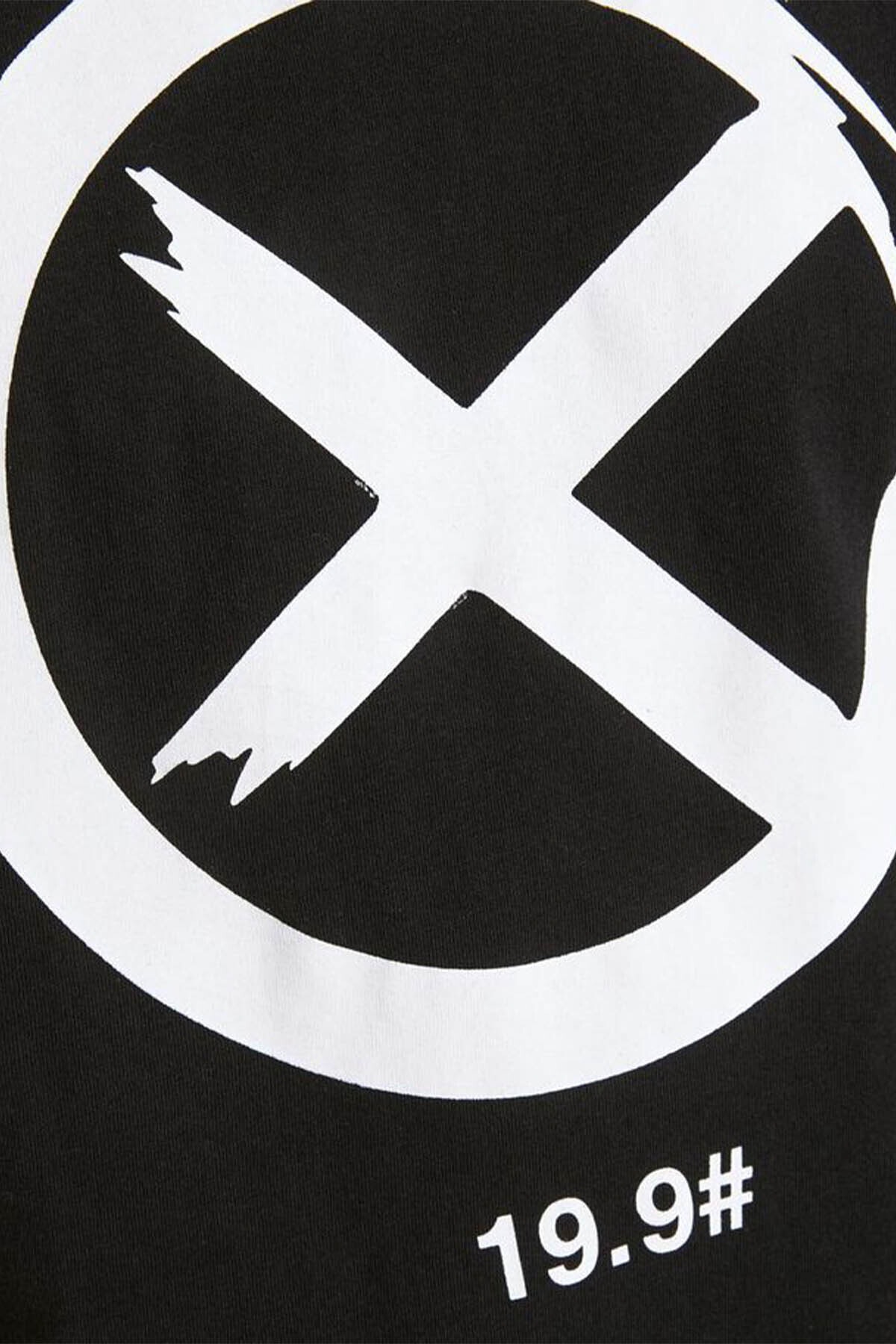 تیشرت مردانه مشکی جک اند جونز | 12195559 اورجینال - تصویر 4