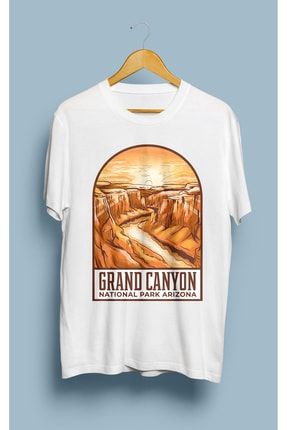 Grand Canyon National Park Arizona Tasarım Baskılı Tişört KRG0232