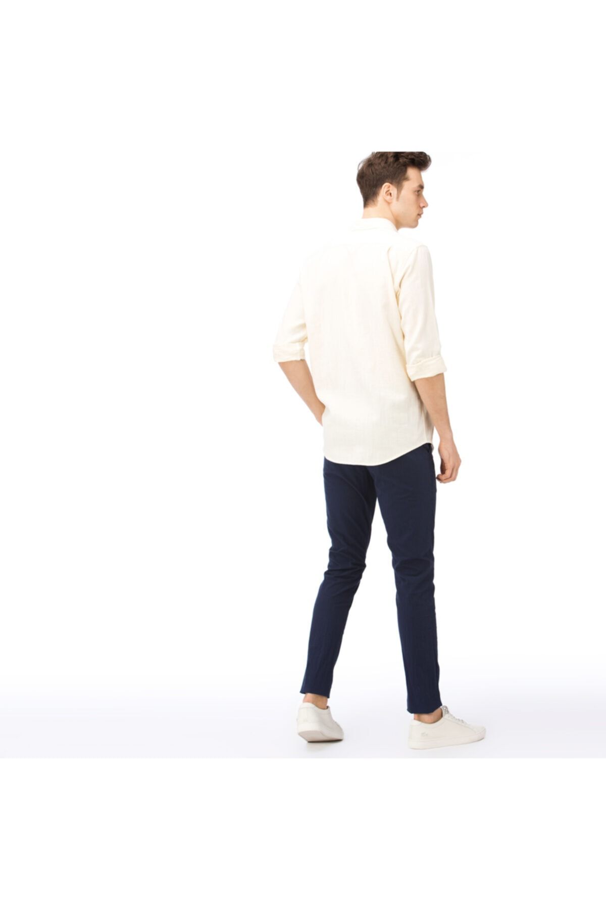 شلوار آبی مردانه باریک و دریایی HH0901 Lacoste