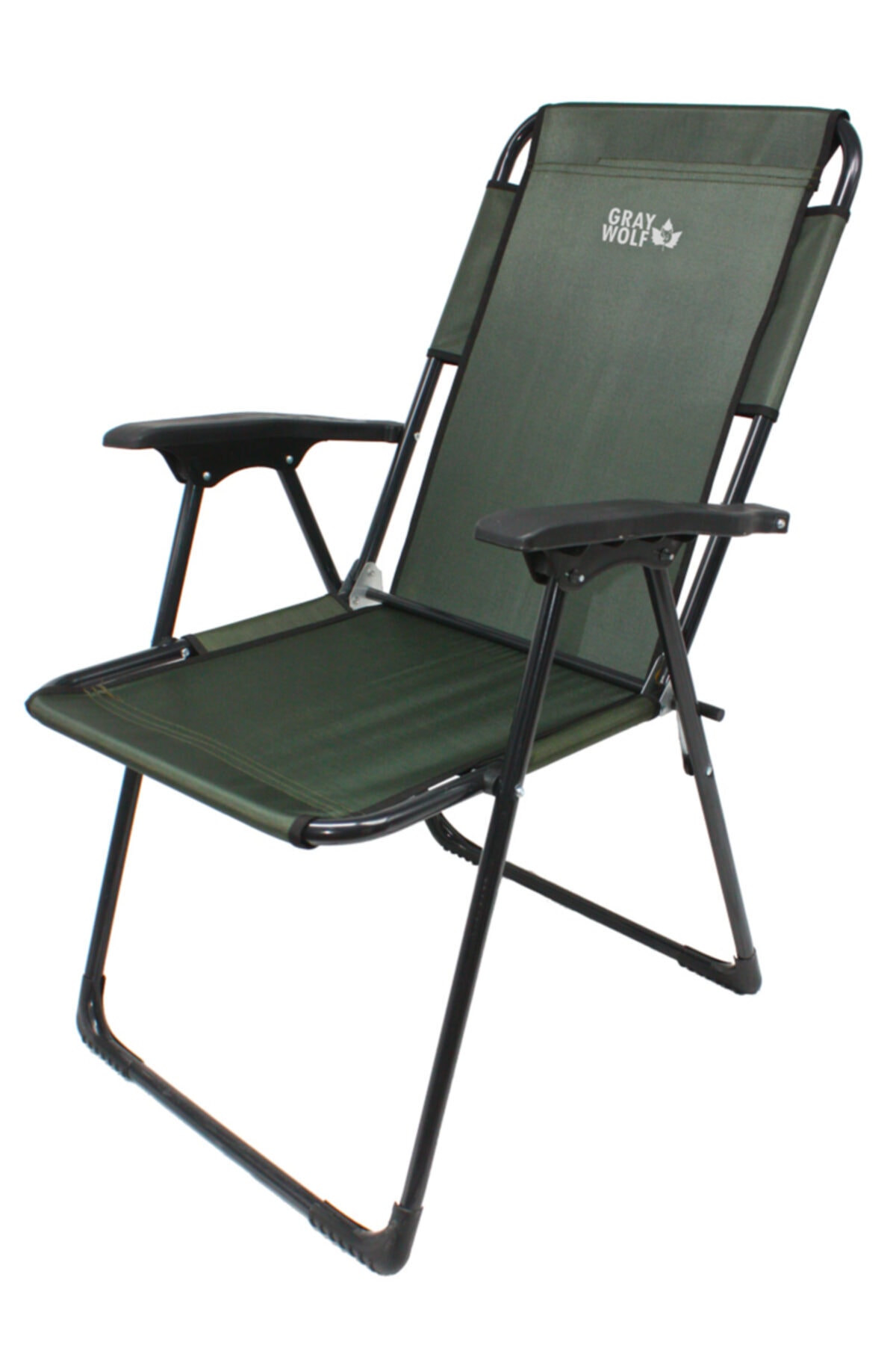 GRAY WOLF Katlanır Kamp Sandalyesi Ve Balıkçı Sandalyesi Haki