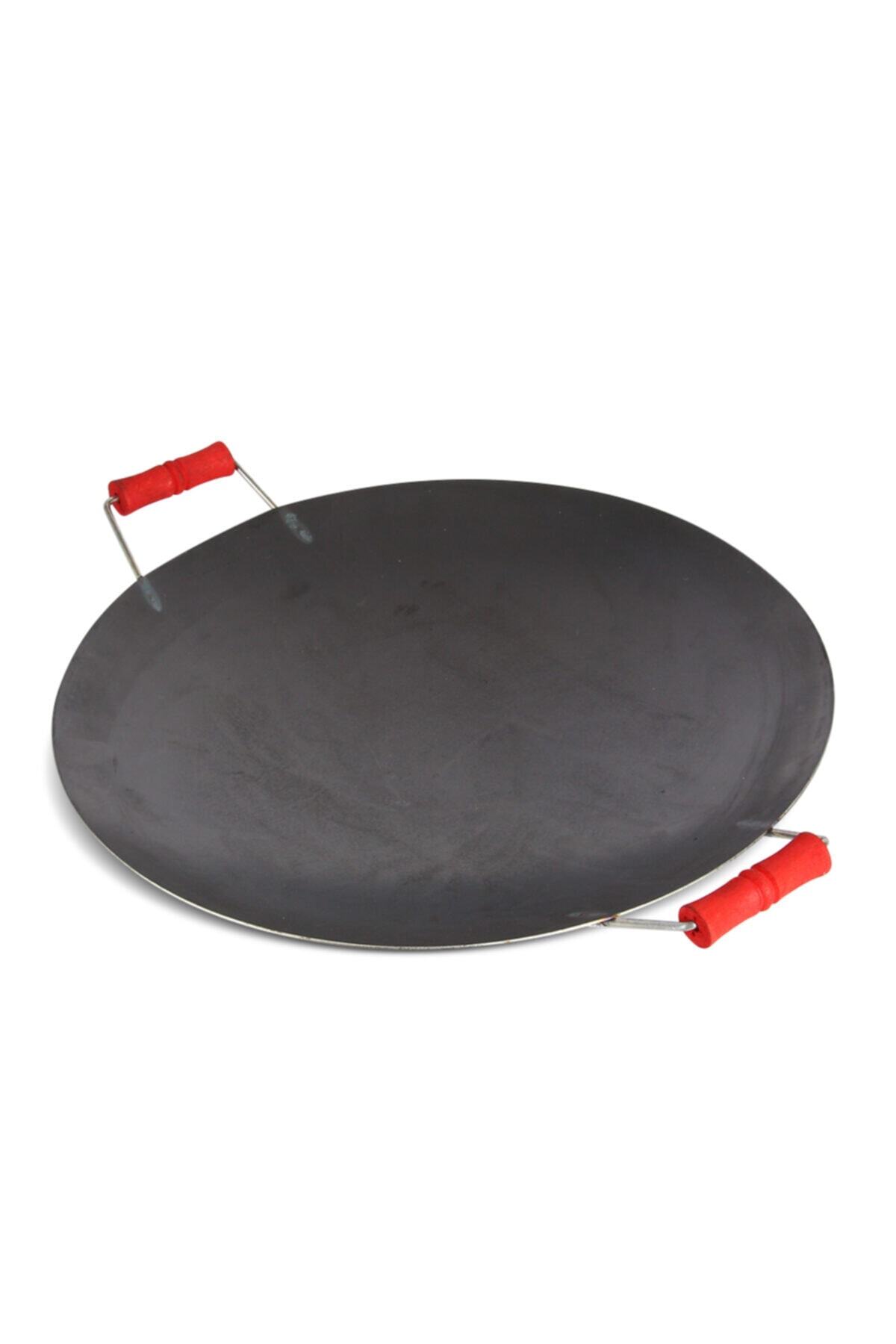 OĞUZ AMBALAJ Saç Tava 25 Cm Et Kavurma Gözleme Sacı Piknik Tavası