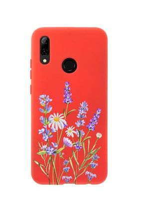 Huawei Psmart 2019 Lavender Premium Silikonlu Kırmızı Telefon Kılıfı MCHPS19LLVN