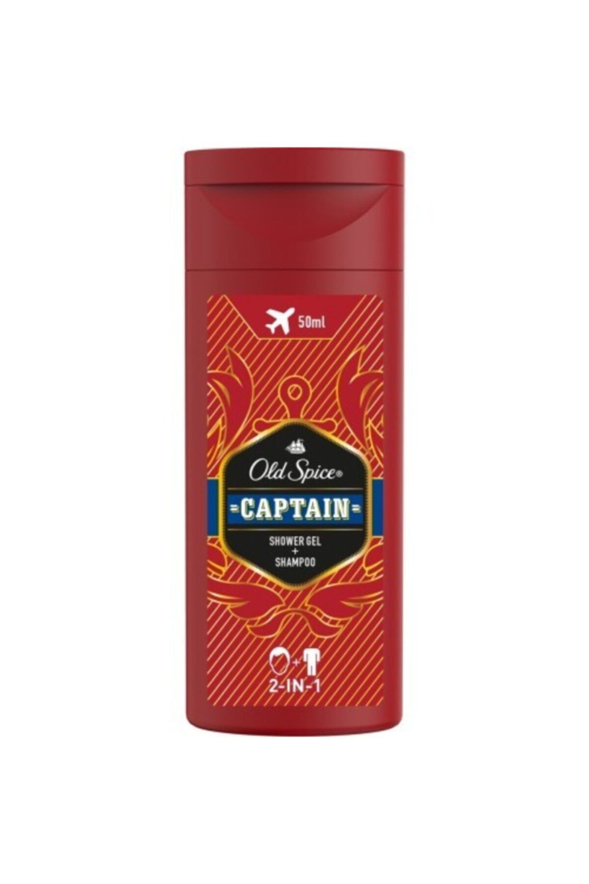 ژل و شامپو کاپیتان 50 میلی لیتر Old Spice
