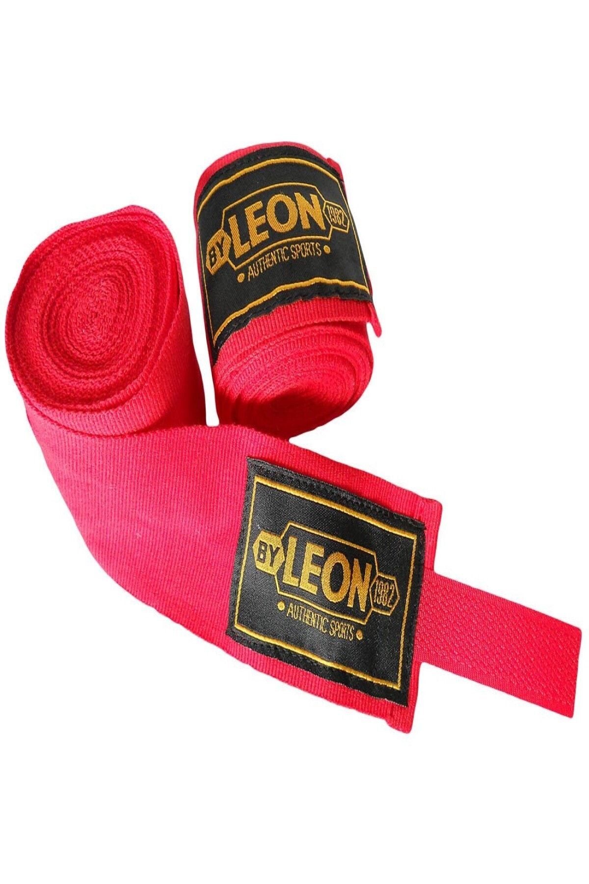 دستکش بوکس قرمز Leon Blade Training Boxing ، Kick و Muay Thai Glindia Bandage مجموعه 3.5 متر By Leon 1982