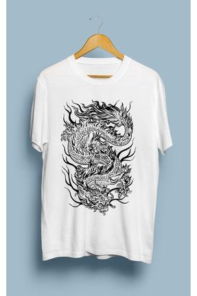 Dragon Ejder Tasarım Baskılı Tişört KRG0278