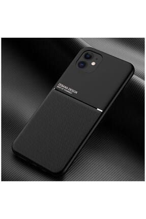 Apple Iphone 12 Kılıf Zebana Design Silikon Kılıf Siyah 2100-m442