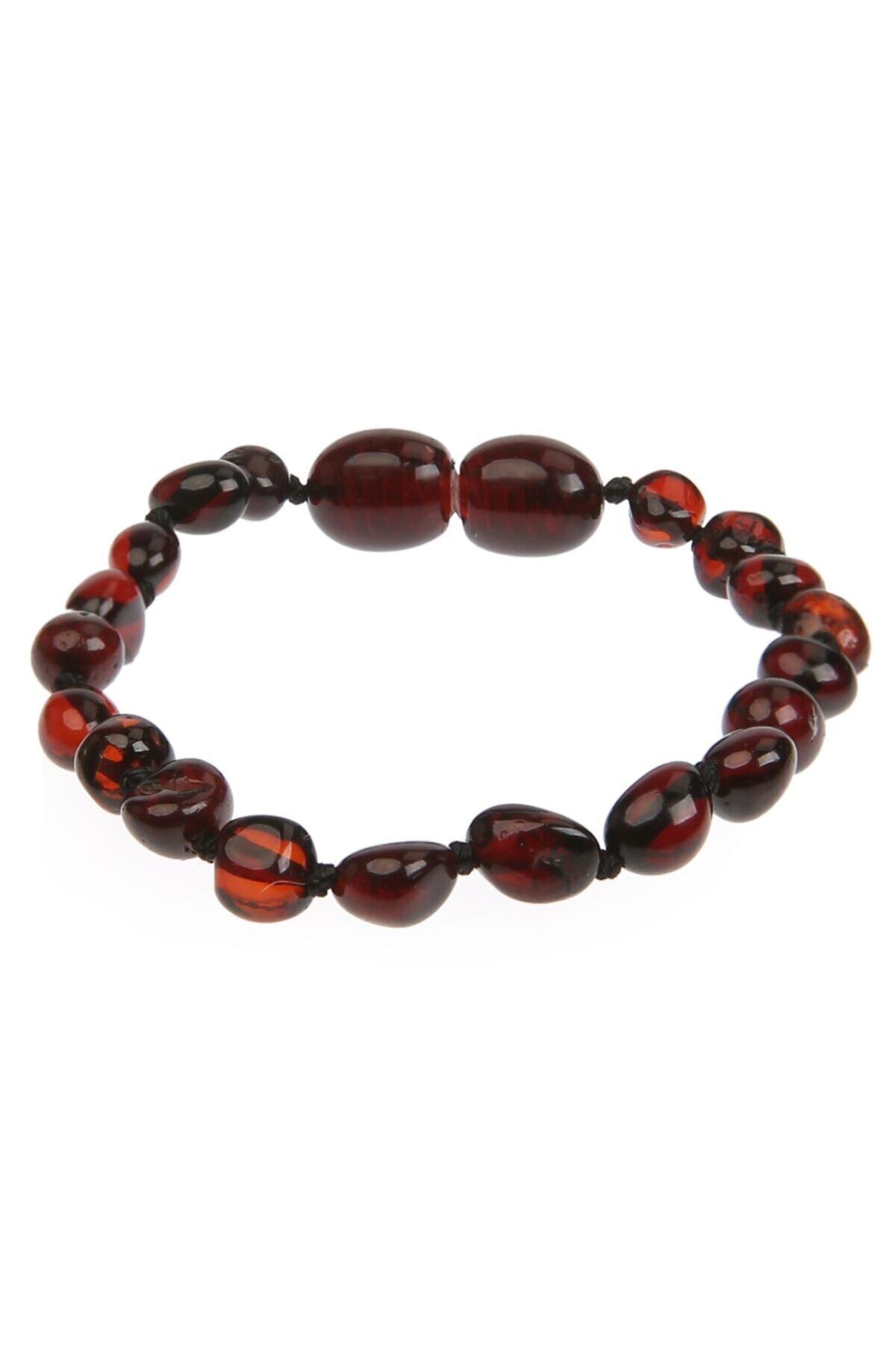 Tesbihci Efendi Damla Kehribar Barok Bebek Bileklik