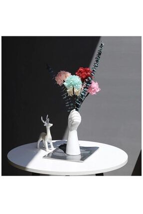 Iskandinav Tarz Modern Çiçek Tutan El Şekilli Vazo Saksı handpot1