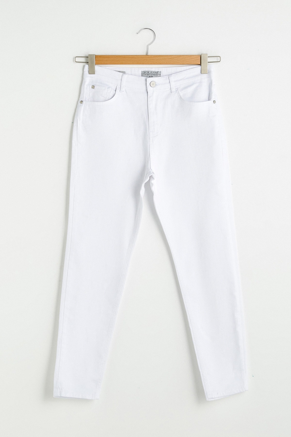 LC Waikiki Erkek Beyaz Rodeo Jeans