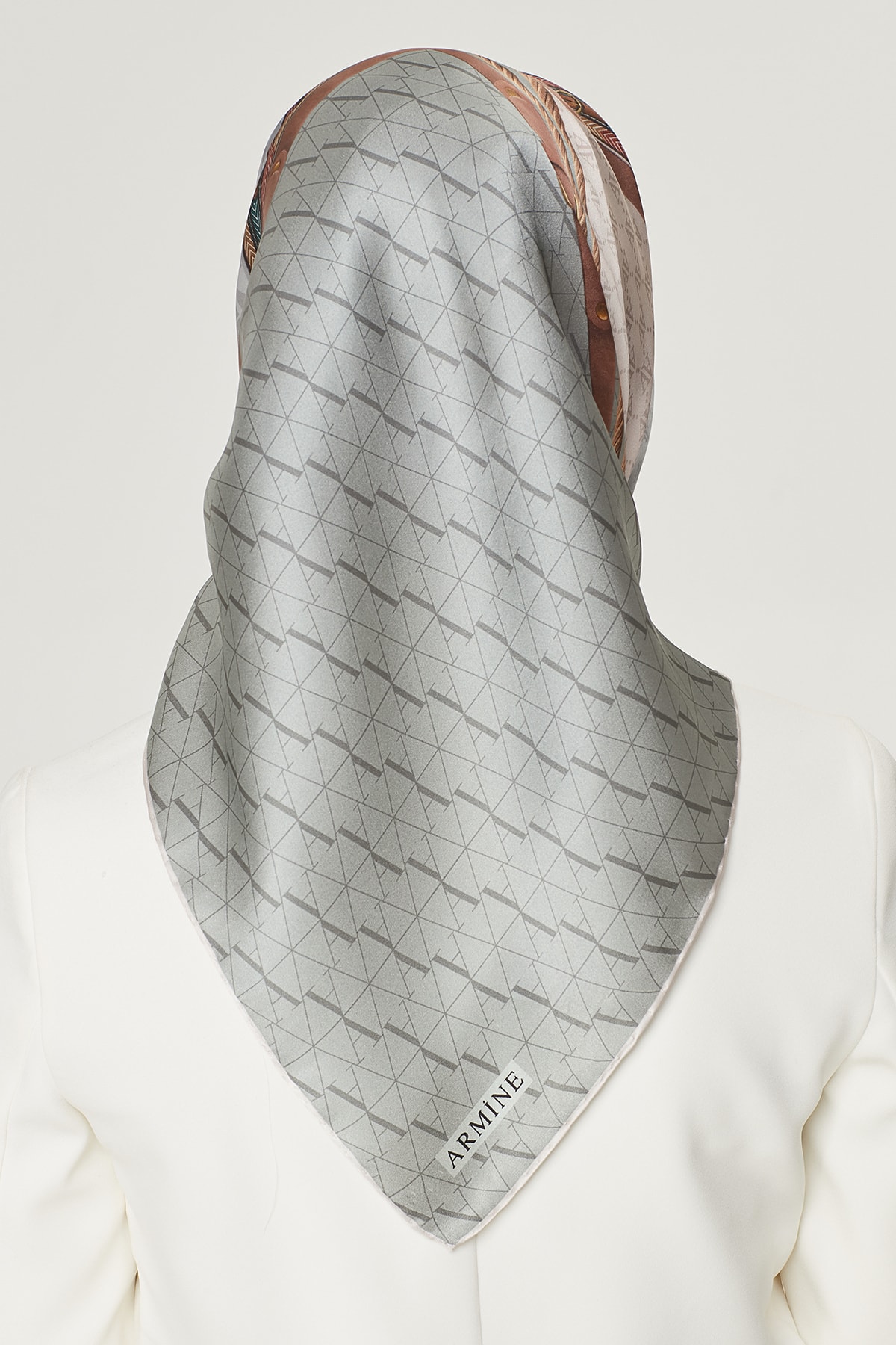 روسری زنانه آرمینه | E21YA8508D04 Armine - Image 4