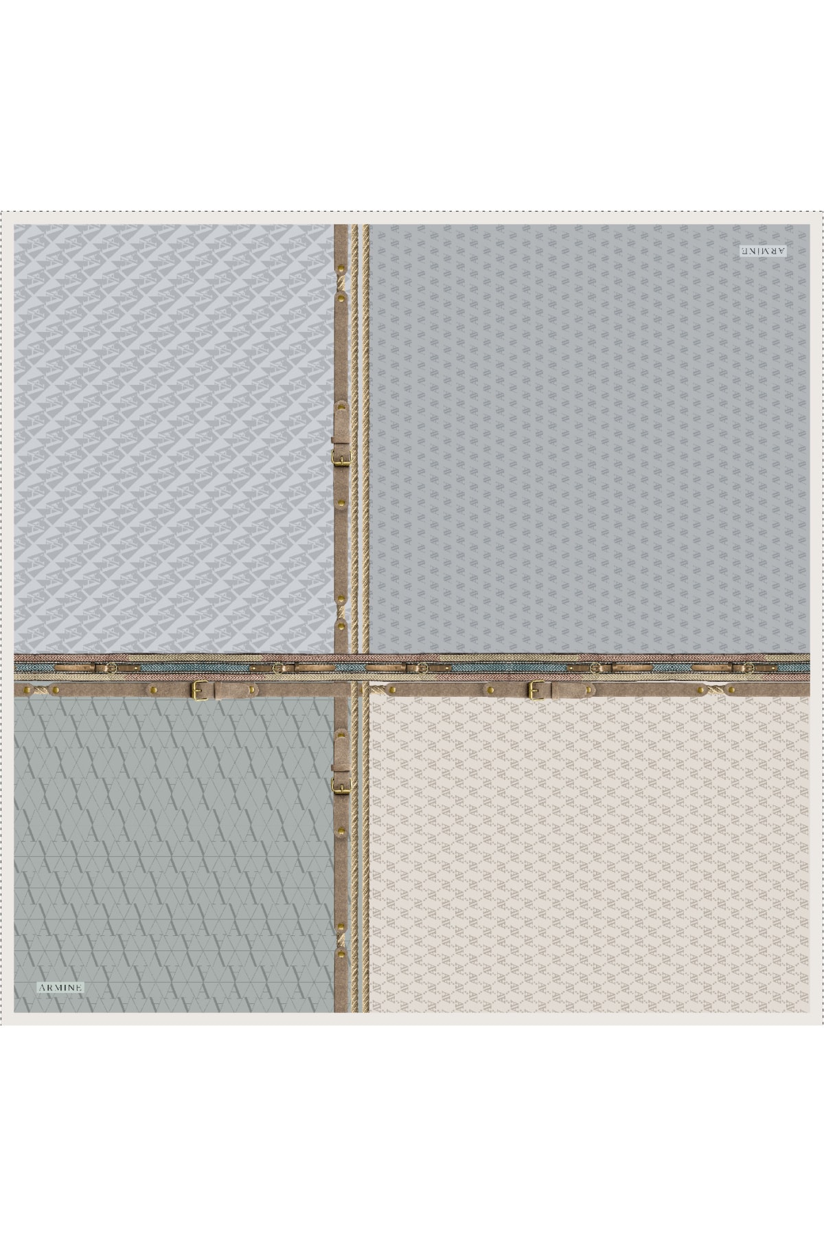 روسری زنانه آرمینه | E21YA8508D04 Armine - Image 5