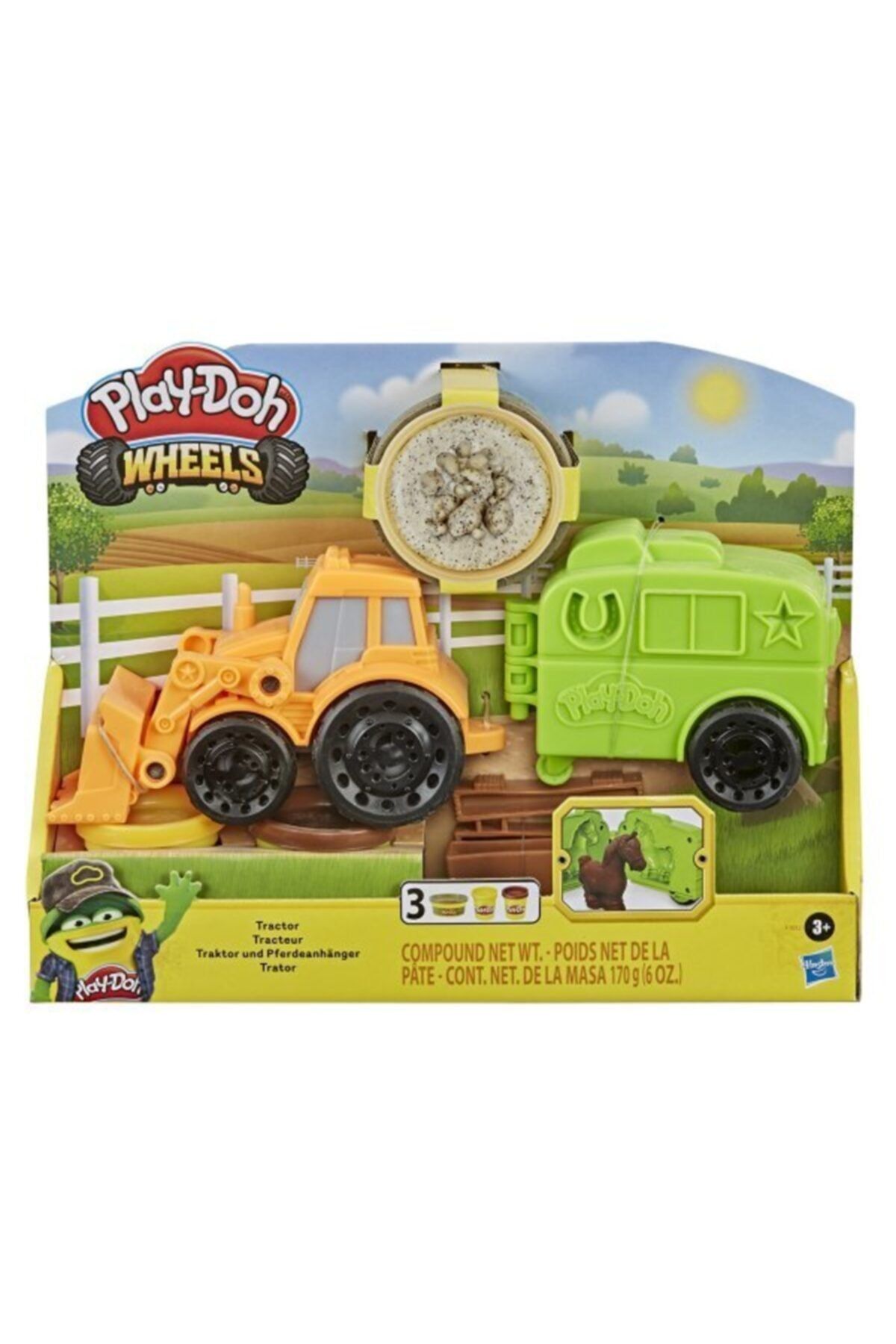 Play Doh Çalışkan Traktör Ve Römork