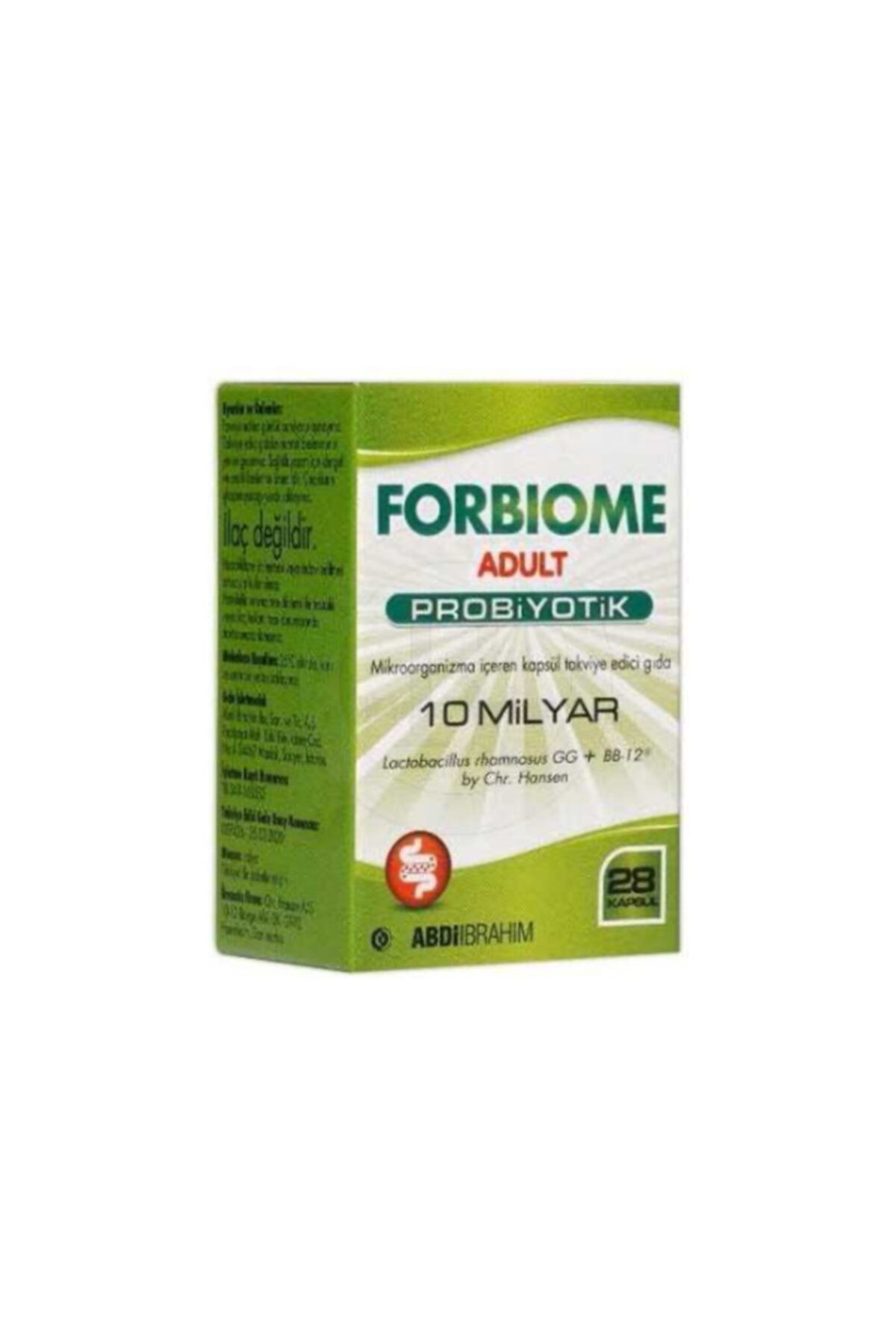 forbiome adult probiyotik 28 kapsul