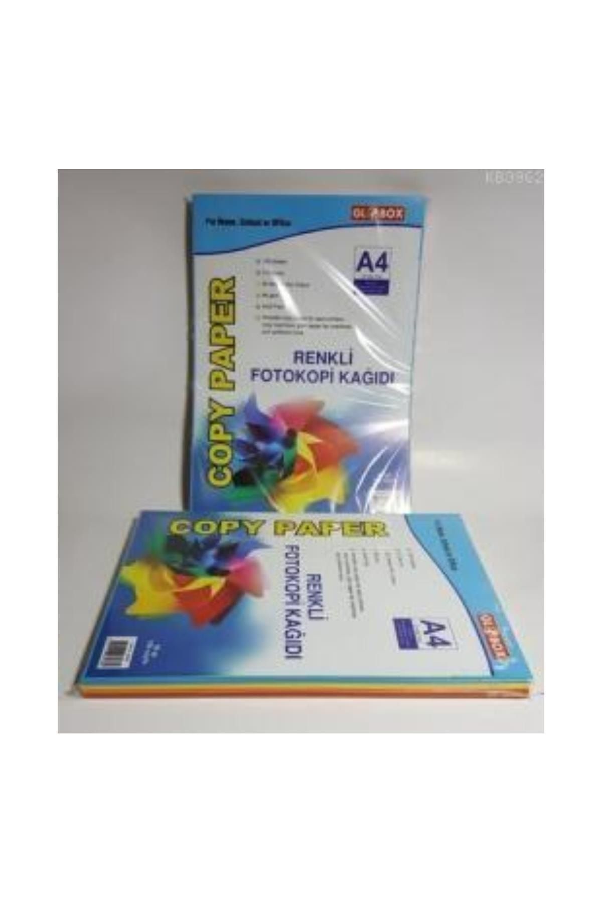 A4 Renkli Fotokopi Kağıdı 100'lü
