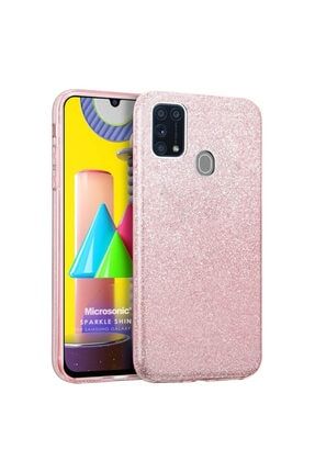 Samsung Galaxy M31 Uyumlu Kılıf CS225-SPRK-SHN-GLX-M31