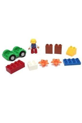 Figürlü Yapboz Bloklar - B-block Yapı Lego Duplo Seti C2303