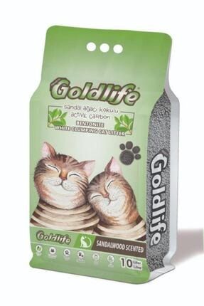 goldlife gold life kedi kumu active carbon sandal agaci kokulu bentonit 10 kg fiyati yorumlari trendyol