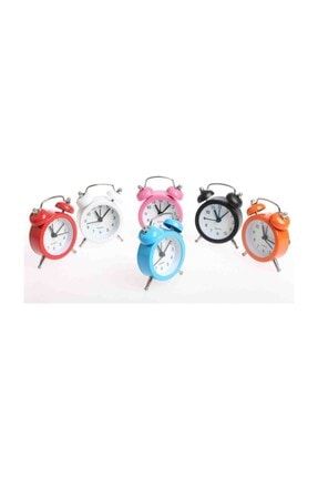 Mini Masa Saati Çalar Saat Metal Renkli ROSEROİ-1892043-4274