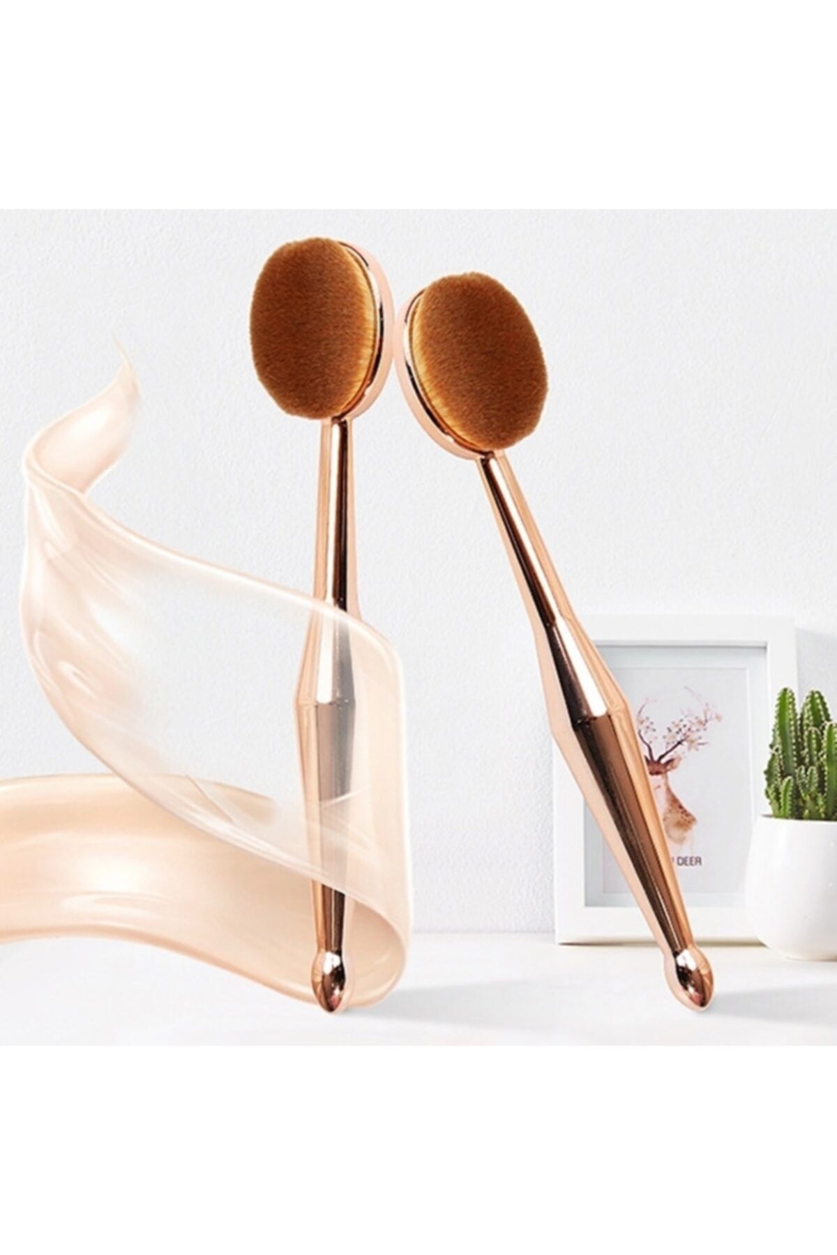 برس کرم پودر گلد برس BB-ROSE GOLD EZERE