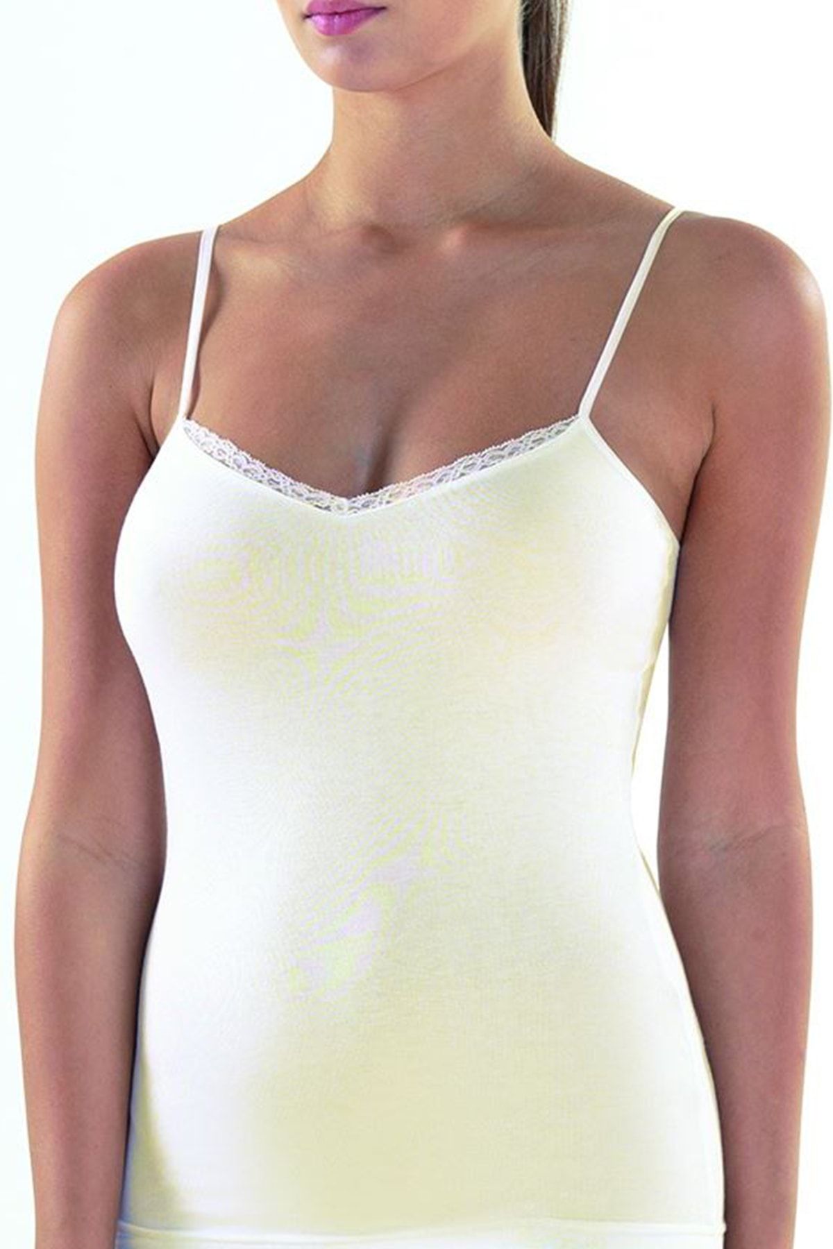 Blackspade-Women's Thin Strap Athlete Comfort Elegance 1365 - Cream 1