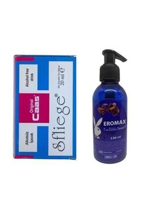 Sfliegedamla 20 Ml + 120 Ml Çikolatalı Aromalı Masaj Yağı Kayganlaştırıcı Eromax - 29