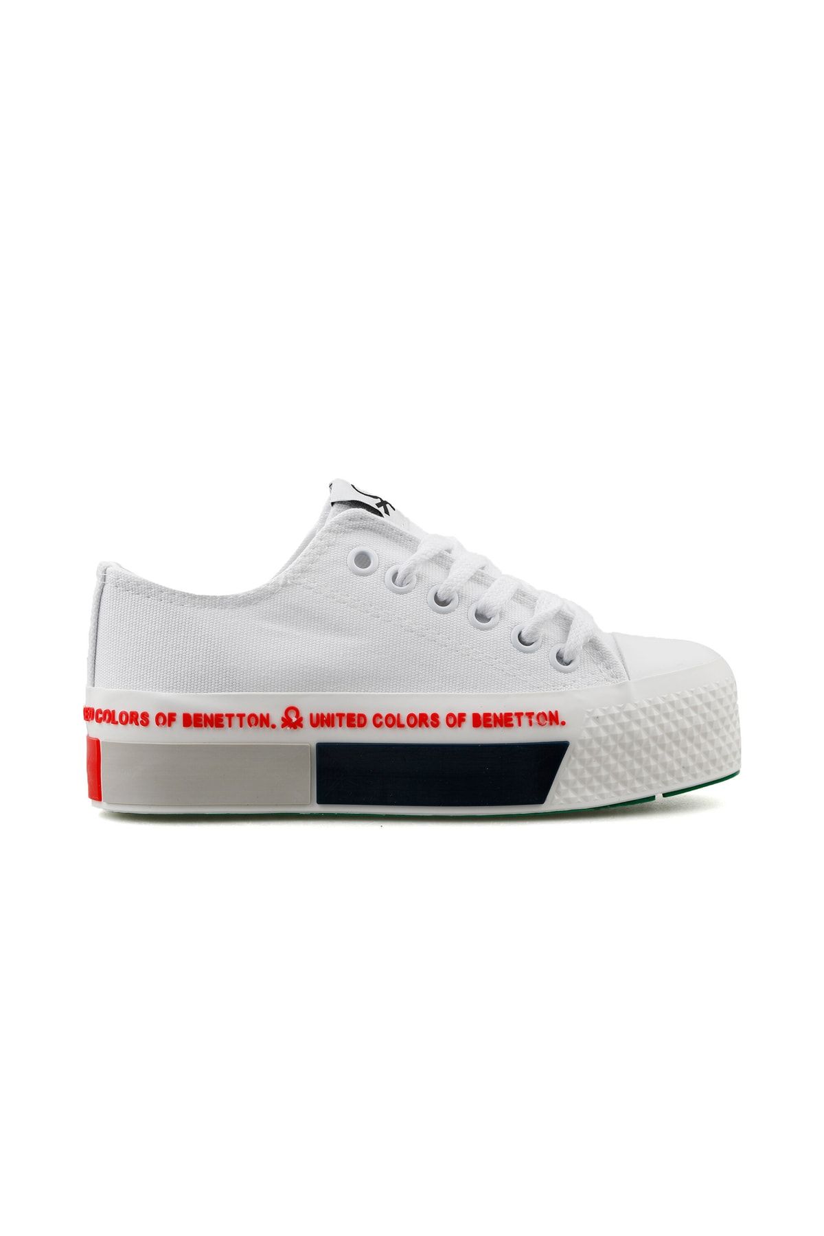 United colors of benetton white sneakers store