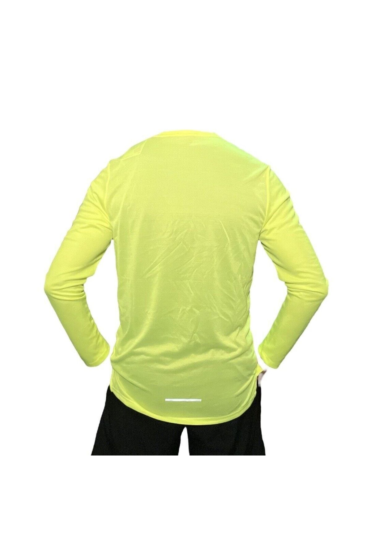 Yellow running shirt best sale