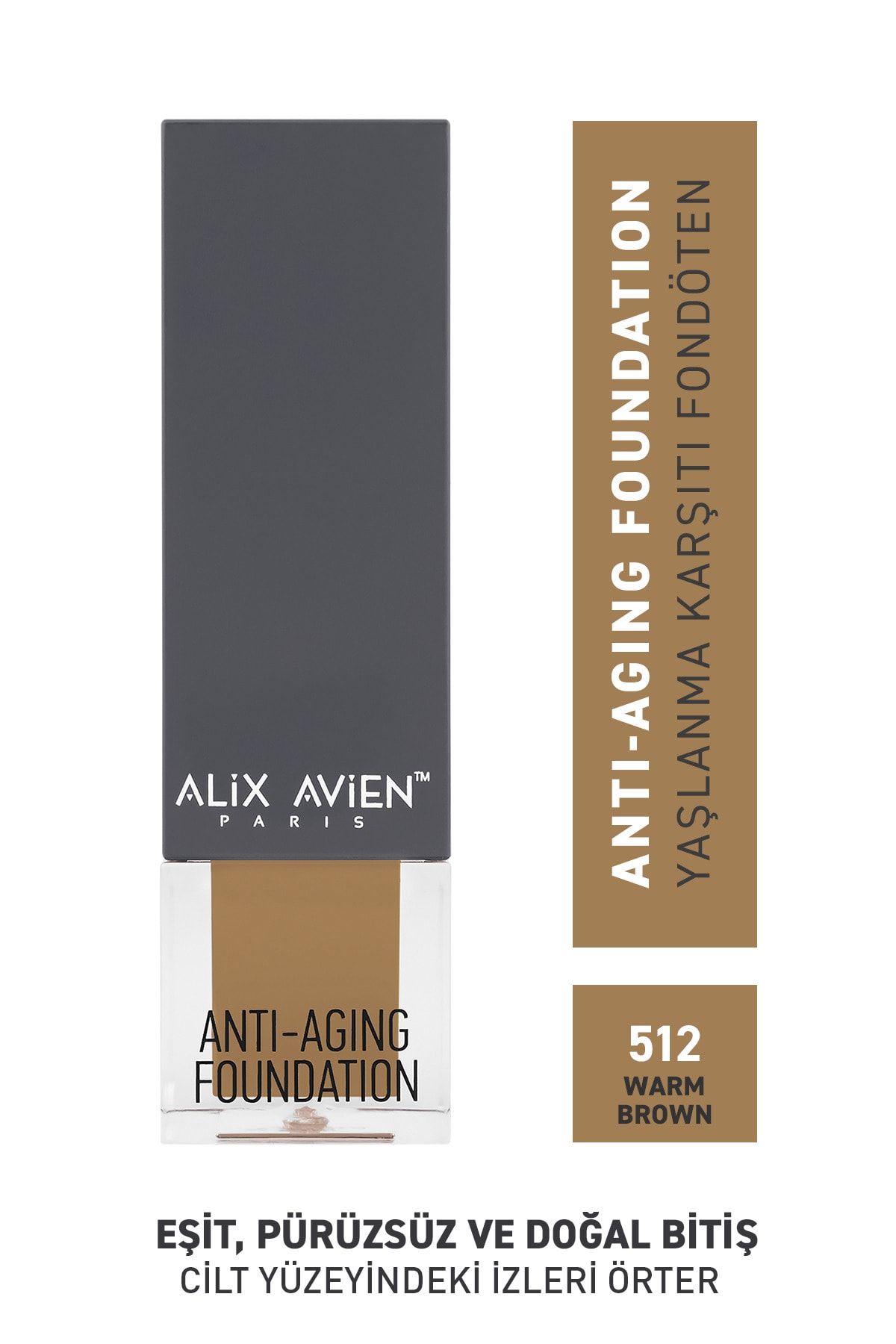 Alix Avien پایه ضد پیری گرم برنز SPF 15 35 میلی لیتر