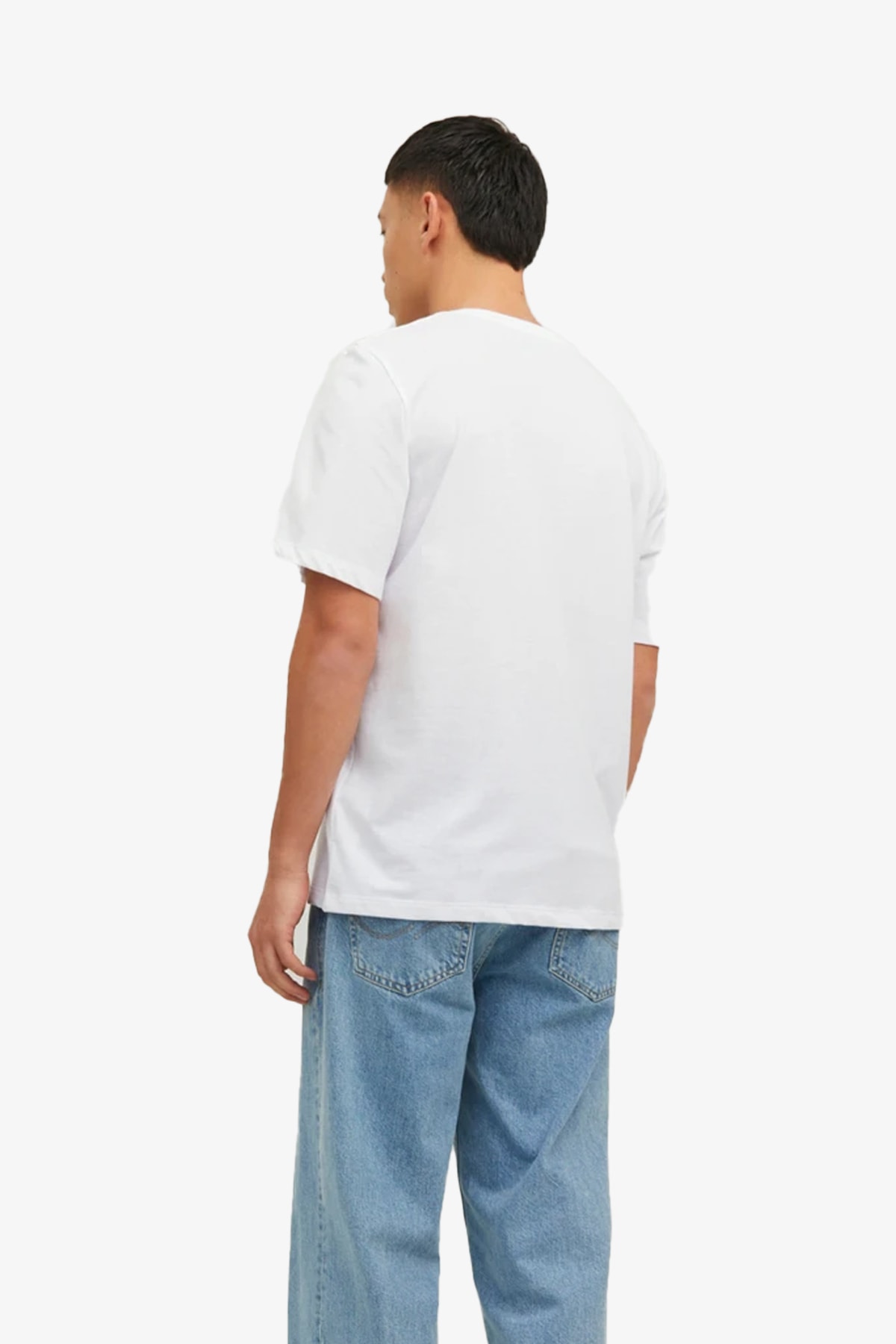 تیشرت مردانه طرح دار آستین کوتاه | جک اند جونز Jack & Jones 12234309-Brigh - تصویر 2